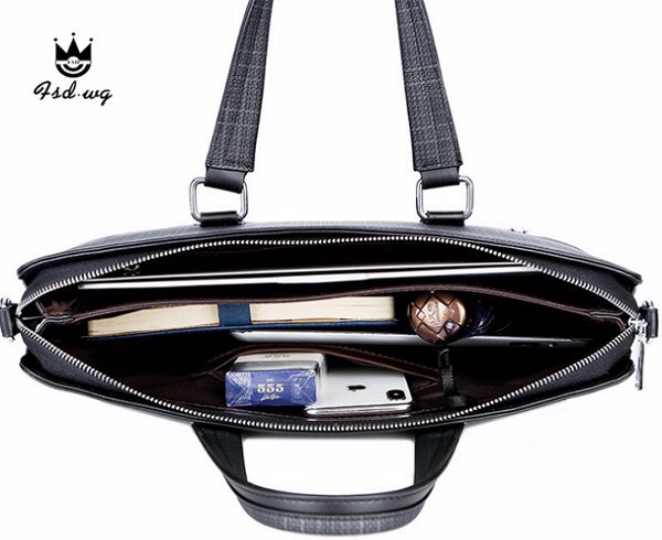 Alternative view of Cặp da cao cấp FSD 9027