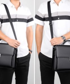 Alternative view of Cặp da khóa số cao cấp 2026